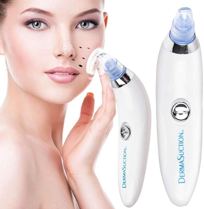 Derma Suction Vacuum Blackhead Remover Pore Cleaner Electric Nose Face Deep Cleaning