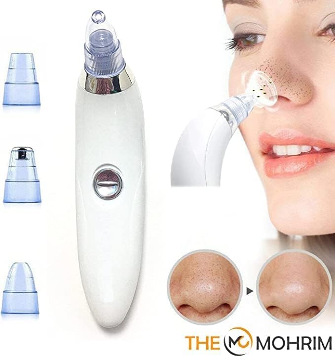 Derma Suction Vacuum Blackhead Remover Pore Cleaner Electric Nose Face Deep Cleaning
