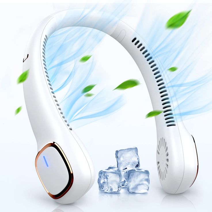Portable Bladeless Neck Fan – Foldable, Hands-free Cooling For Travel & Sports