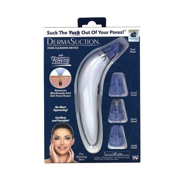 Derma Suction Vacuum Blackhead Remover Pore Cleaner Electric Nose Face Deep Cleaning