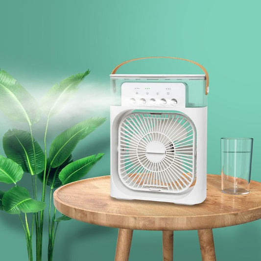 Portable Air Conditioner Fan | Led Night Light Water Mist